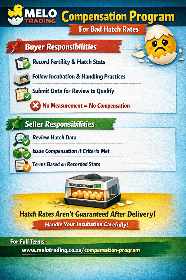 Compensation Program (for Bad Hatches)
